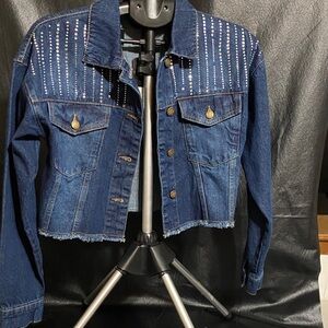 Bebe Light Blue Denim Jacket